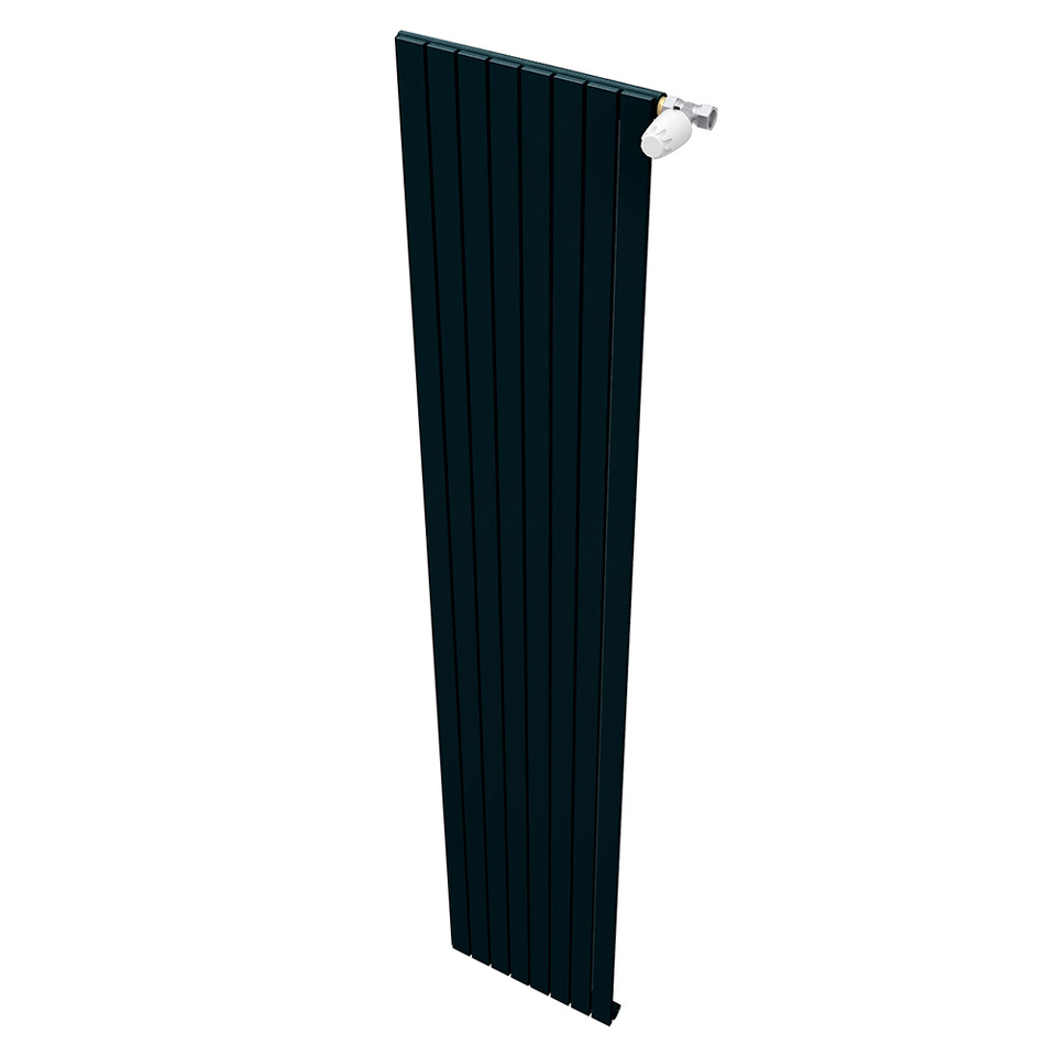 Фото №5  Радиатор Радиатор КЗТО Соло В 1 -2000-8 RAL1T103S9005 (черный матовый муар)