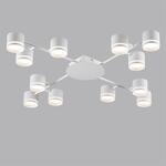 Превью фото №6  Люстра LUMION 8235/12C COMFI LN26 242 белый, металл Люстра потолочная LED GX53 12*12W 220V GARETA
