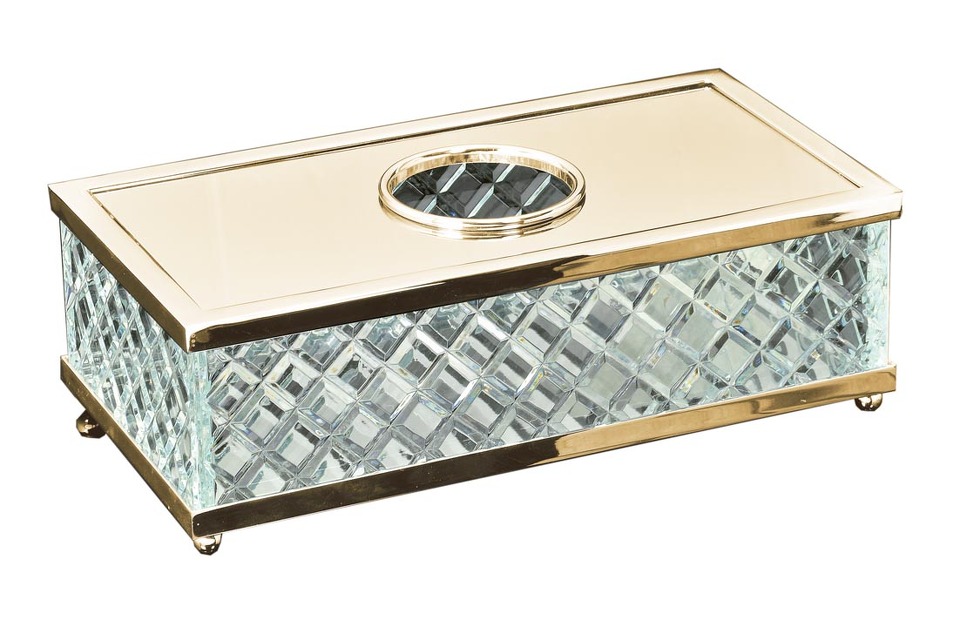 Фото №2  Boheme Салфетница ЗОЛОТО Crystal Luxury Options