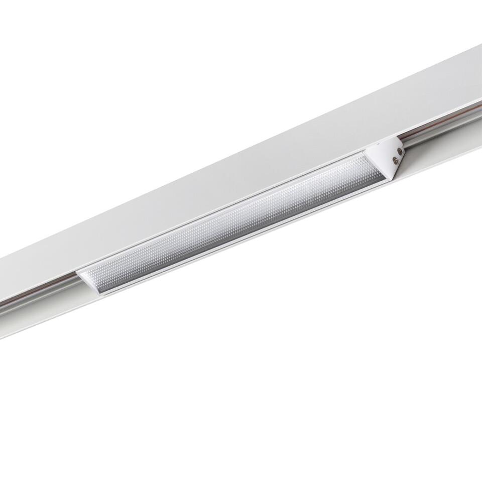 Фото №8  NOVOTECH 358617 SHINO NT21 064 белый Трековый низковольтный св-к диммируемый с ДУ, со сменой цв.температуры IP20 LED 3000~6500К 12W 48V FLUM