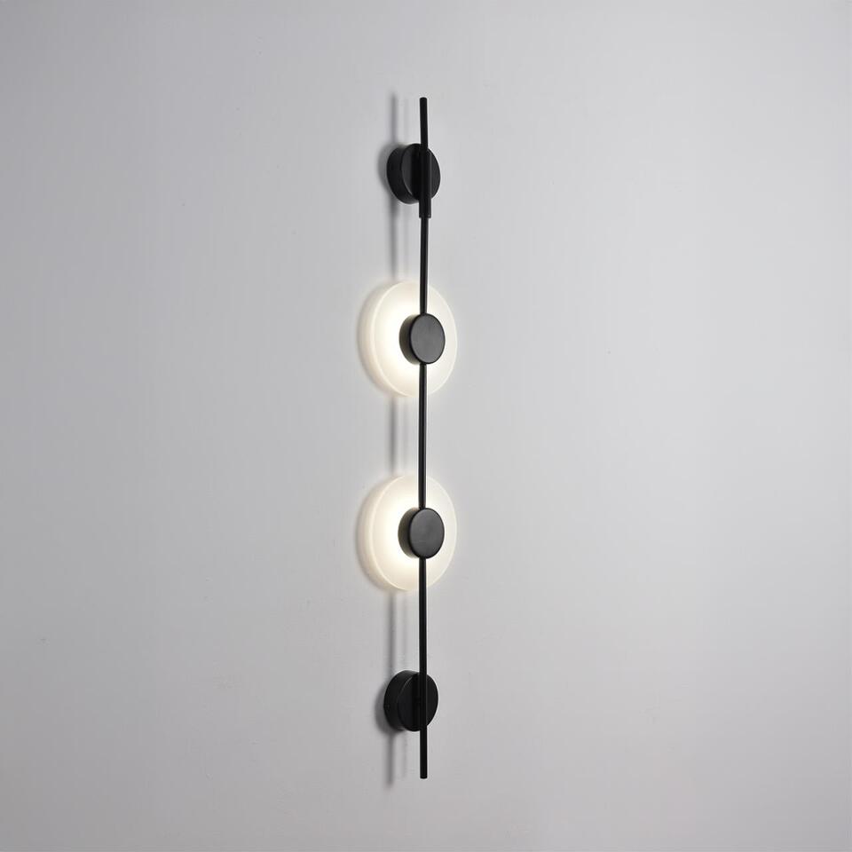 Фото №9  LUMION 8372/16WL LEDIO LN26 427 черный/белый, металл/акрил Бра LED 16W 3000/4000/6000K 220V ECA