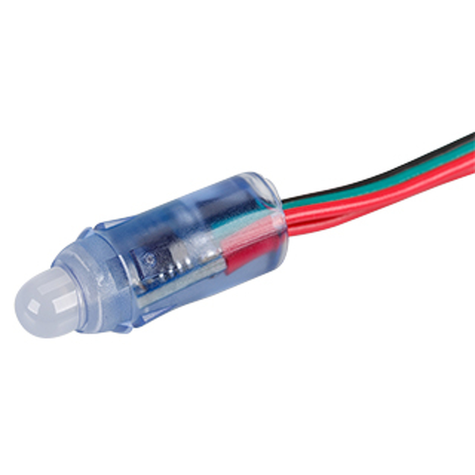 Фото №1  Arlight Герметичный флэш-модуль ARL-D12 5V RGB ( Пластик, 1 год)