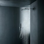 Превью фото №2  BD011AXX AQUAelite Techno настенный кронштейн для верхнего душа из латуни, 350 мм Золото глянцевое, 53/06Q