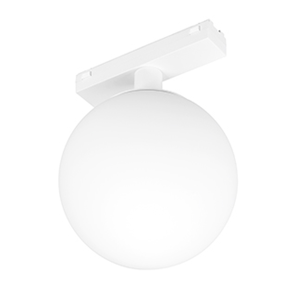 Фото №1  Arlight Светильник MAG-VIBE-SFERO-R120-6W Warm3000 (WH, 235 deg, 48V) ( IP20 Металл, 5 лет)