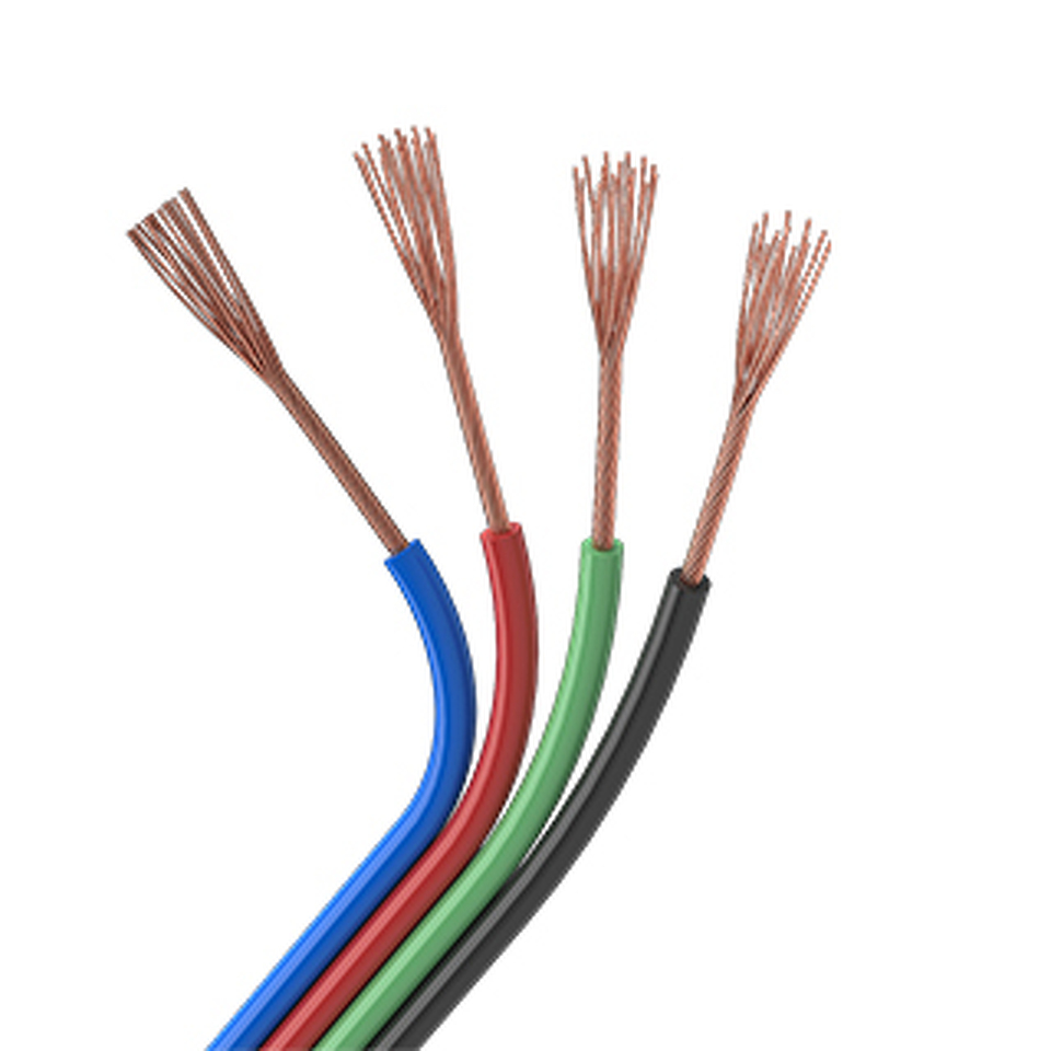 Фото №1  Arlight Шлейф питания ARL-20AWG-4Wire-CU ( -)