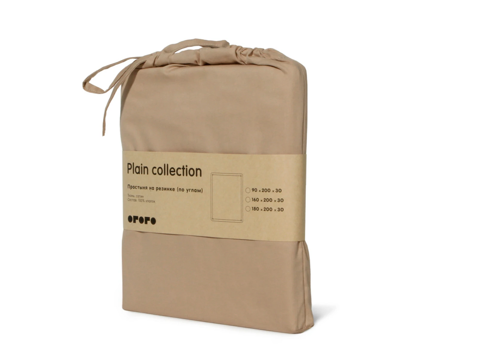 Фото №10  OGOGOHOME Простыня Plain Collection