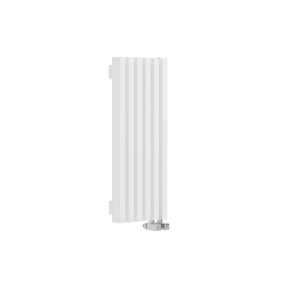 Фото №2  Радиатор Warmmet Luxe 60V длина 750 мм секций 6 цвет белый  тип подключения: нижнее правое