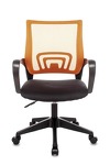 Превью фото №5  Кресло Кресло офисное TopChairs ST-Basic сетка/ткань оранжевый