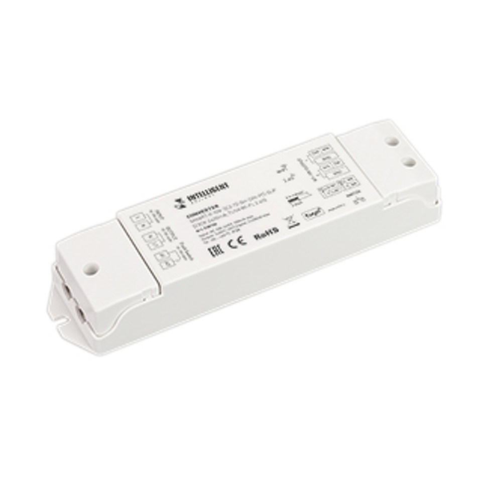 Фото №1  IARL INTELLIGENT ARLIGHT Конвертер SMART-0-10V-302-72-SH-DRI-PD-SUF (230V, 2x20mA, TUYA Wi-Fi, 2.4G) ( IP20 Пластик, 5 лет)