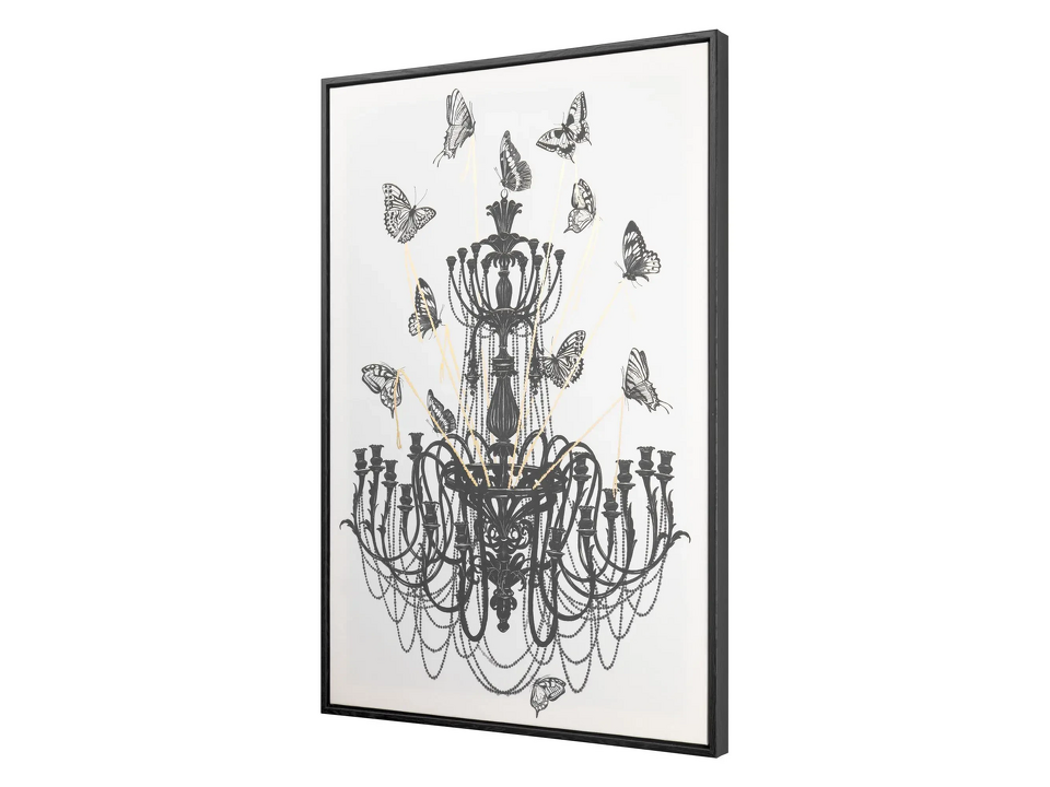 Фото №3  OGOGOHOME Картина в раме Chandelier
