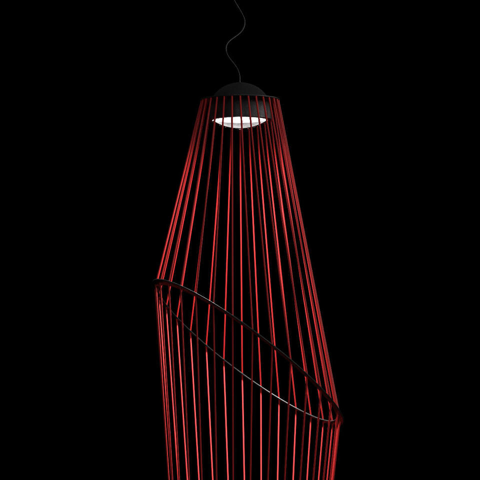 Фото №6  Подвесной светильник 10292/A Red Подвесной светильник LOFT IT Beam