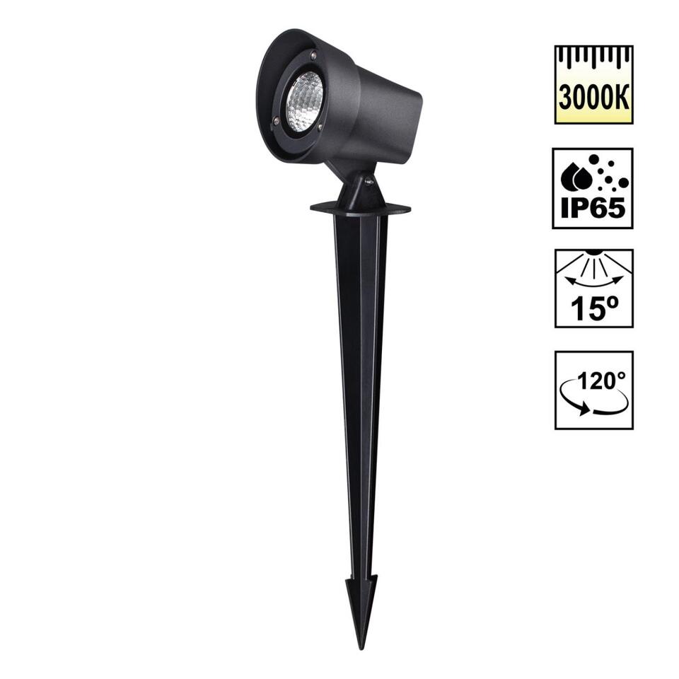 Фото №4  NOVOTECH 359218 STREET NT23 790 черный Светильник ландшафтный светодиодный грунтовой IP65 LED 13W 110-240V 1040Лм 3000К LANDSCAPE