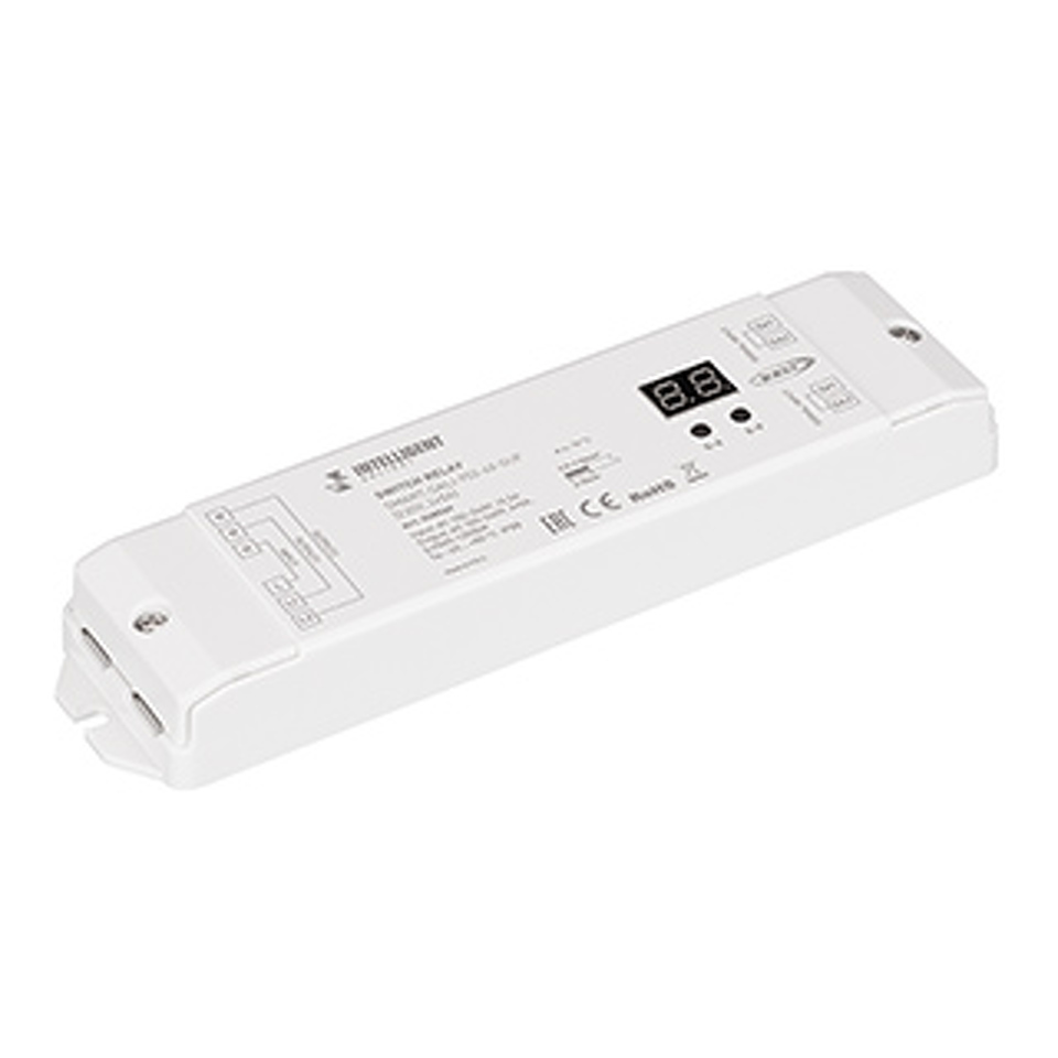 Фото №1  IARL INTELLIGENT ARLIGHT Релейный модуль SMART-DALI-702-62-SUF (230V, 2x5A) ( IP20 Пластик, 5 лет)
