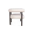 Превью фото №3  Диван Top concept Диван Бигги, букле Turin ivory / опоры черные