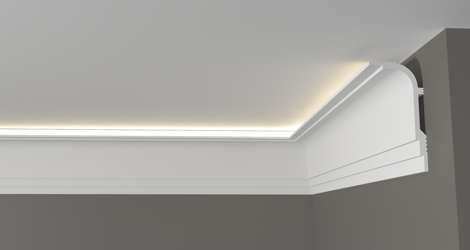 Фото №7  Карниз Decor-dizayn DD516/Карниз (120х60х2000мм)/10, шт