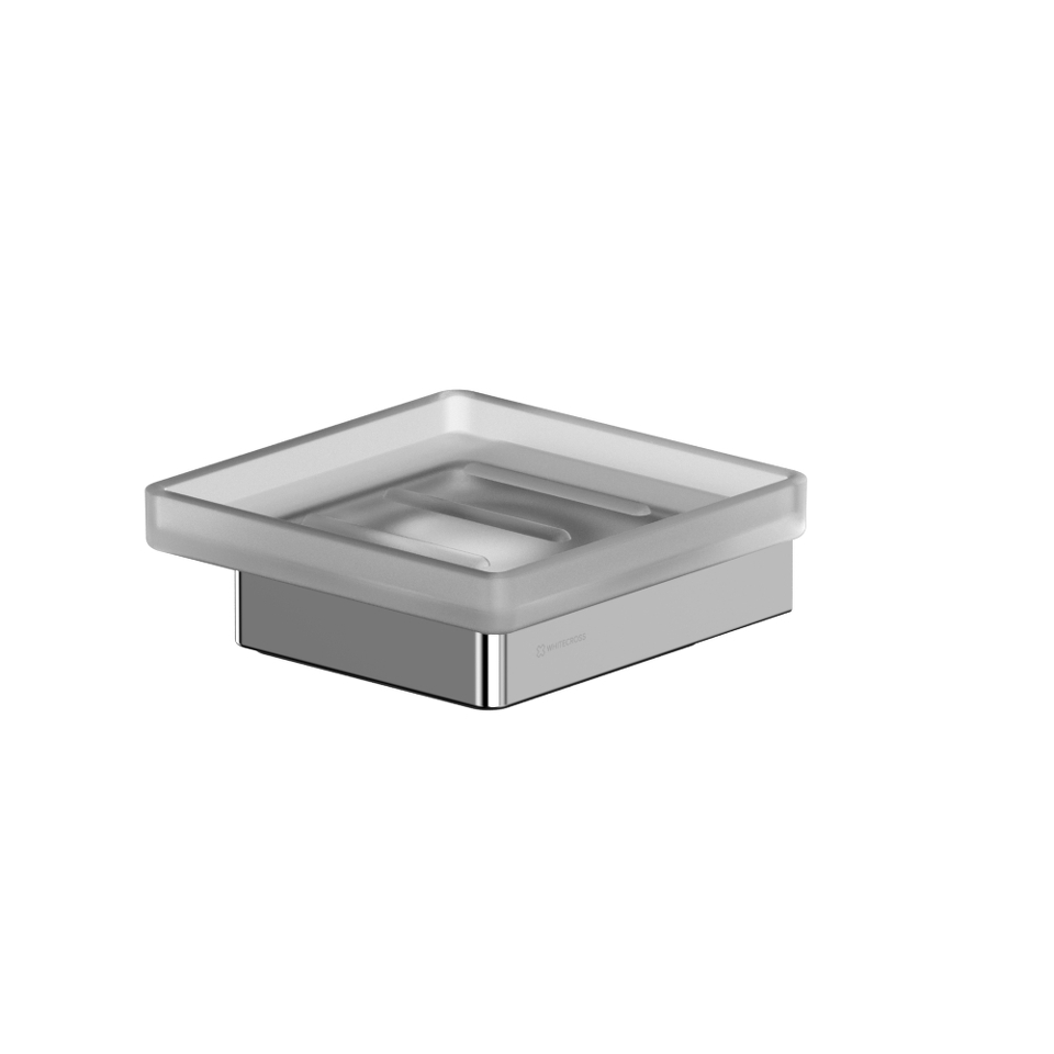 Фото №2  Мыльница подвесная WHITECROSS Cubo CU2420CR (хром)