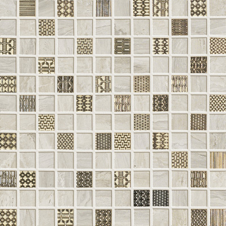 Фото №1  Мозаика ASCOT Мозаика MIX GEM IVORY 29,1X29,1