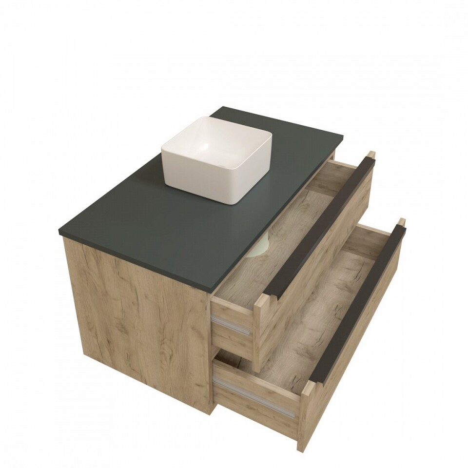 Фото №15  Раковина Teymi Раковина Helmi Mini 24 artceramic, накладная, белая T50303