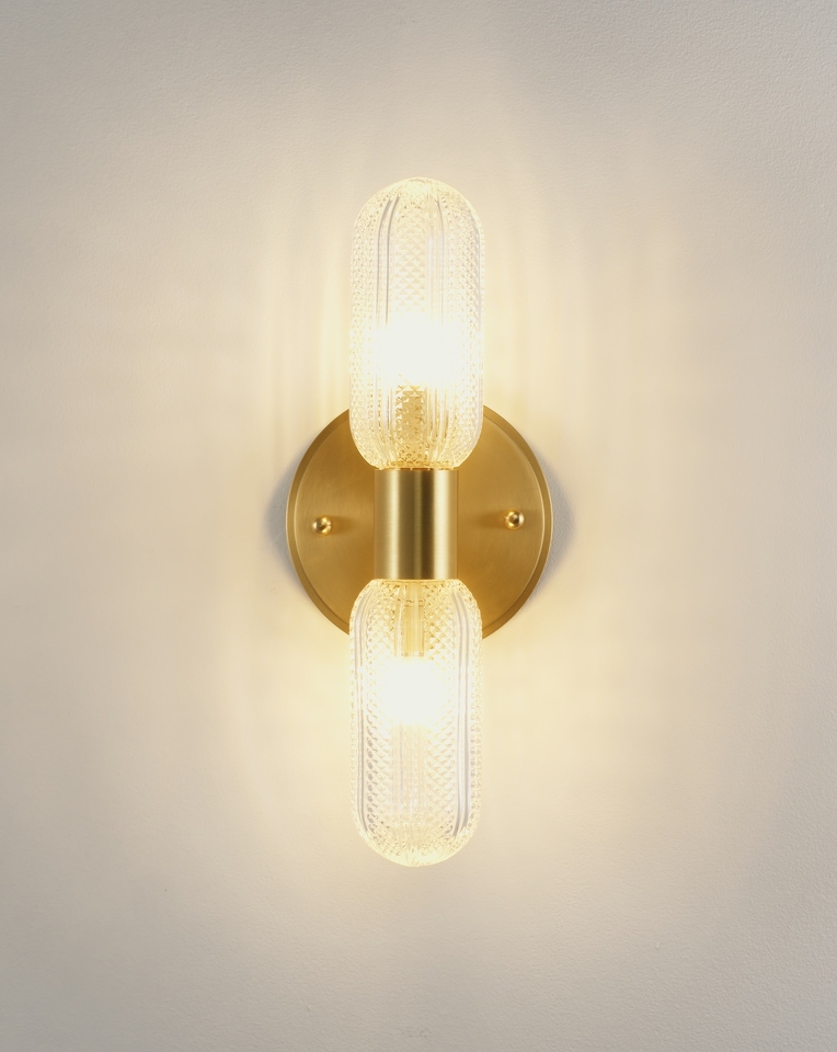 Фото №10  Светильник настенный Moderli V11018-2W Brass