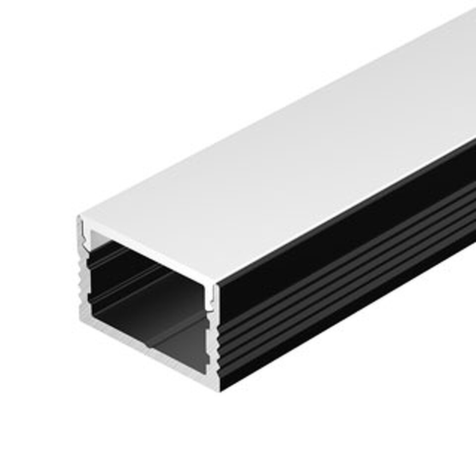 Фото №1  Arlight Профиль SL-SLIM15-H10-2000 BLACK ( Алюминий)