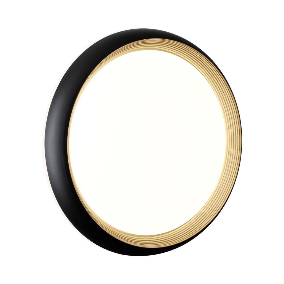Фото №5  SONEX 7651/DL PALE SN 141 Светильник пластик/черный/золотой LED 48Вт 4000К D380 IP43 TOFIQ BLACK