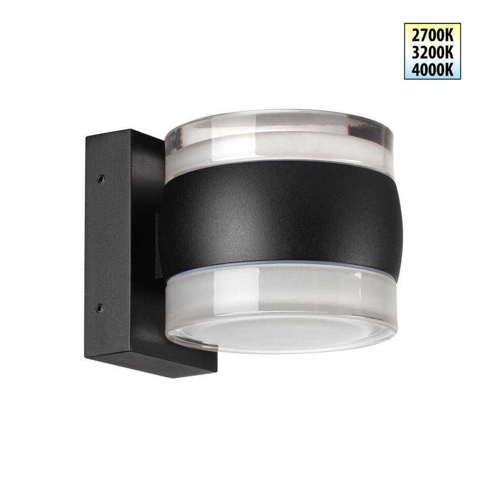 Фото №7  NOVOTECH 359720 STREET NT25 716 черный Светильник ландшафтный с переключателем цв. температуры IP65 LED 16W 100-240V 2700К/3200К/4000К ESTIMA