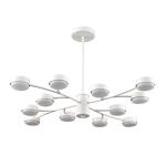 Превью фото №2  Люстра LUMION 8265/12 COMFI LN26 233 металл, белый Люстра GX53 LED 12*7W 220V TORINA