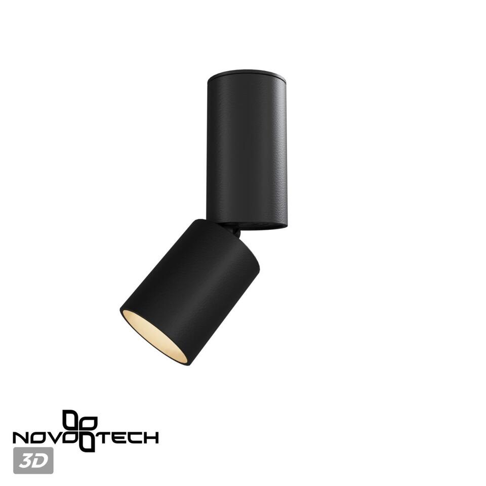 Фото №8  NOVOTECH 359315 OVER NT24 370 черный Светильник накладной светодиодный IP20 LED 5W 85-265V 3000K 600Лм TUBO