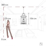 Превью фото №10  Подвесной светильник 10456/12 CR Подвесной светильник LOFT IT Lighthouse