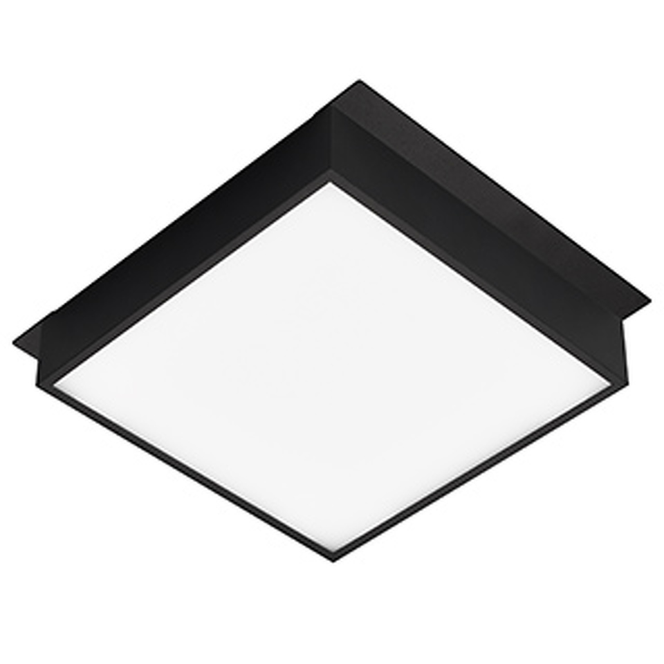 Фото №1  Arlight Светильник DL-GRIGLIATO-S190x190-24W Warm3000 (BK, 100 deg, 230) ( IP40 Металл, 5 лет)
