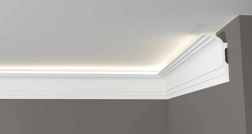 Фото №9  Карниз Decor-dizayn DD515/Карниз (100х50х2000мм)/12, шт