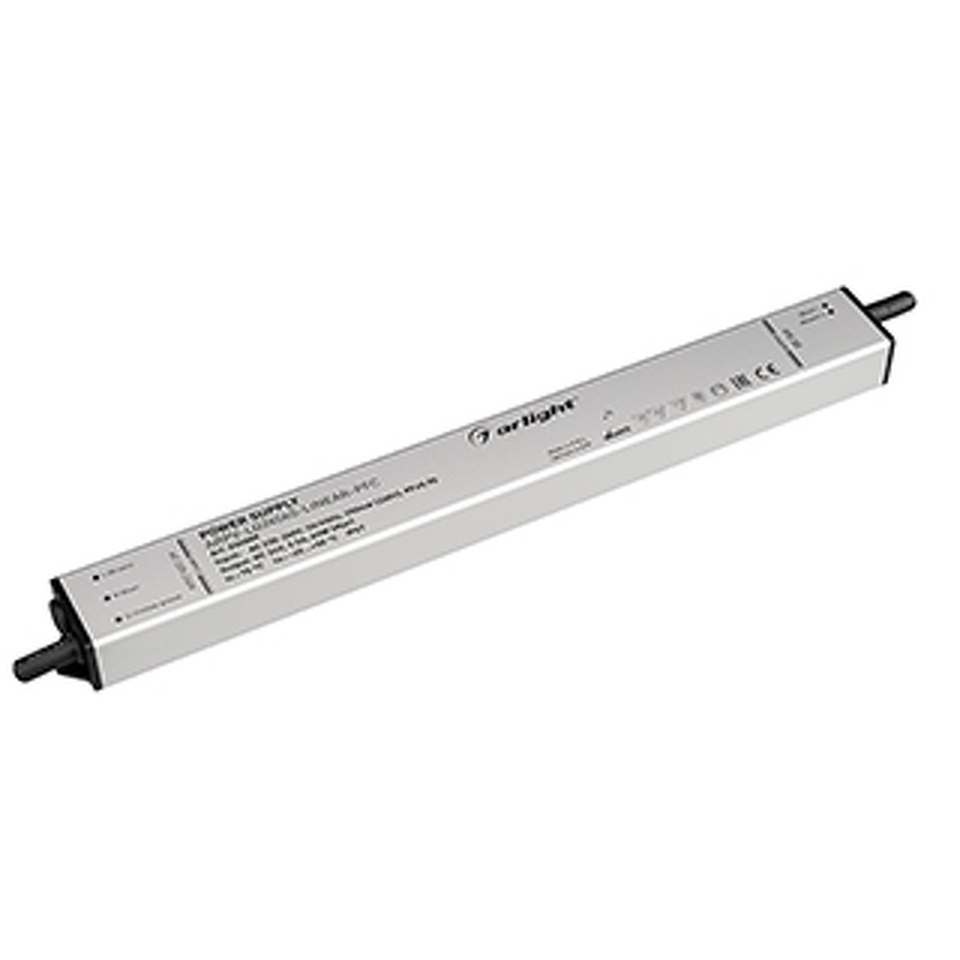 Фото №1  Arlight Блок питания ARPV-LG24060-LINEAR-PFC (24V, 2.5A, 60W) ( IP67 Металл, 5 лет)
