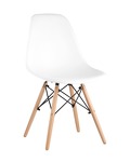 Превью фото №1  Стул Eames Style DSW белый (разборный каркас)