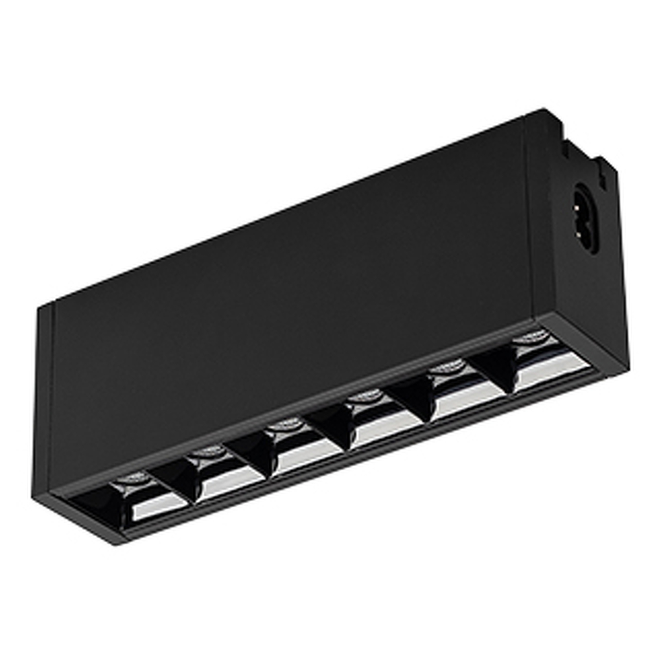 Фото №1  Подвесной светильник Arlight Светильник CLIP-38-LASER-S171-6W Warm3000 (BK, 36 deg, 24V) ( IP40 Металл, 3 года)