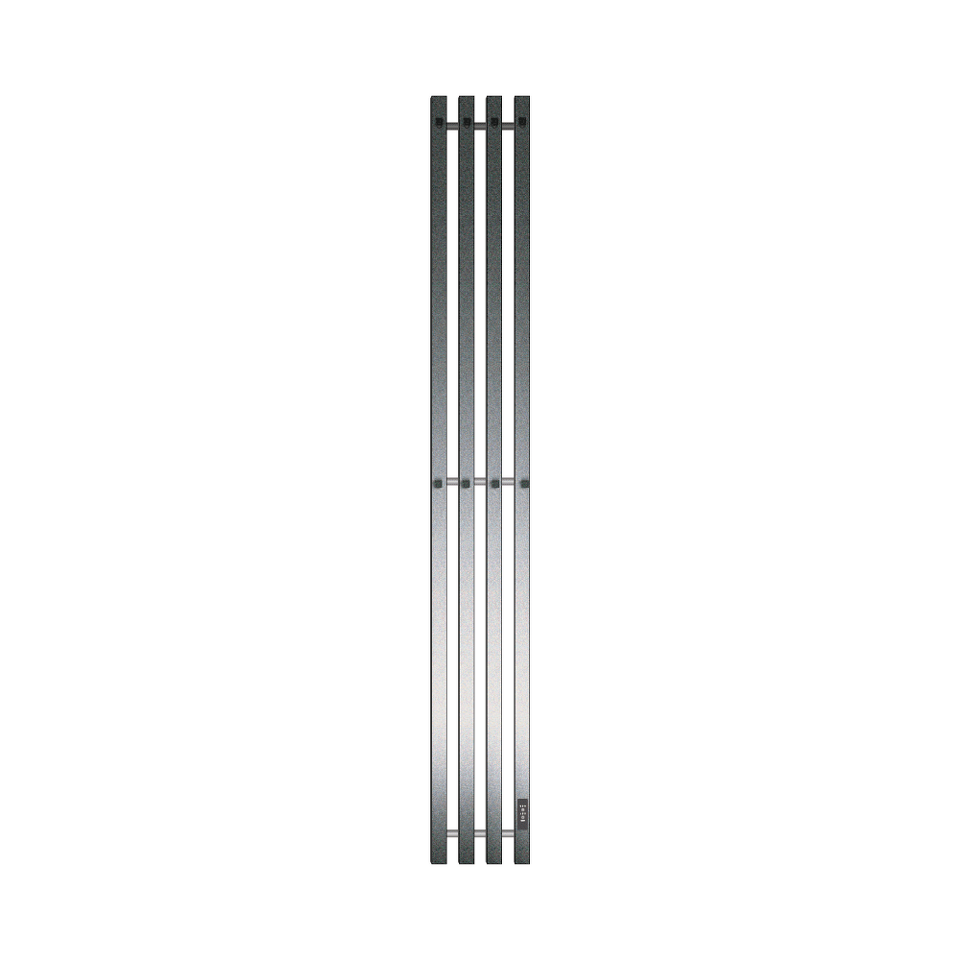 Фото №1  Полотенцесушитель Полотенцесушитель электрический Primoclima Sol Q E Graphite 150*18 4