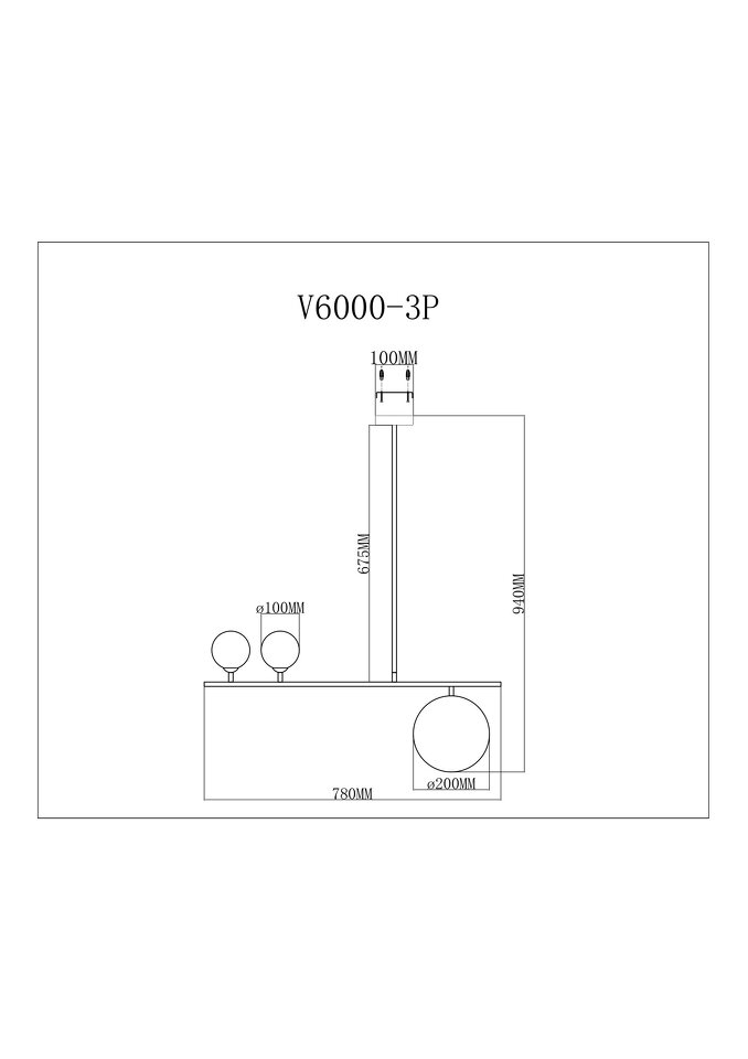 Фото №9  Подвесной светильник Подвесной светильник Moderli V6000-3P Sheman