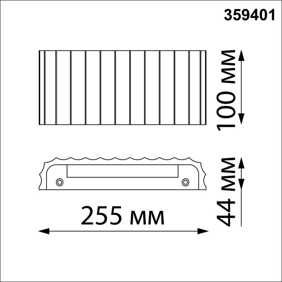 Фото №9  NOVOTECH 359401 OVER NT24 608 белый гипс Светильник настенный с переключателем цв.температуры IP20 LED 8W 220V 3000/4000/6000K YESO