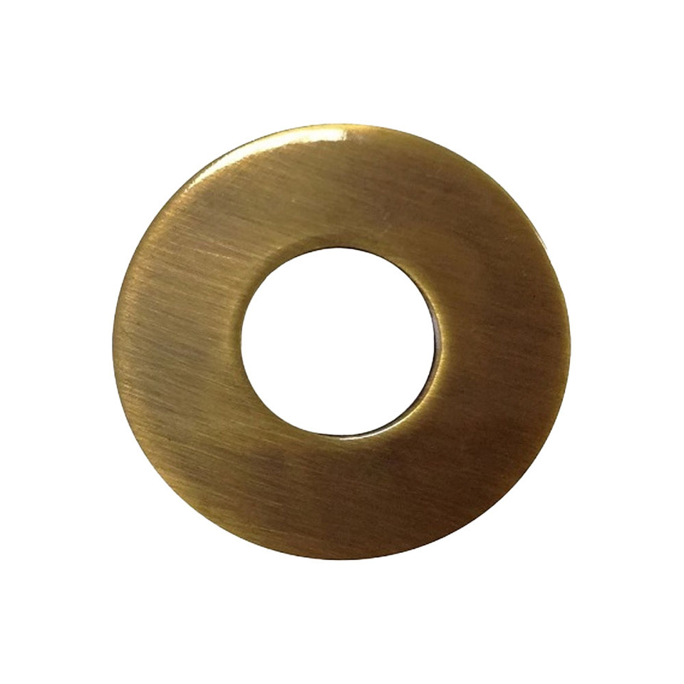 Фото №1  Розетка Schlosser для санитарной арматуры Античная латунь