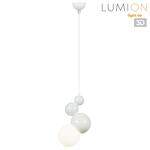 Превью фото №1  Подвесной светильник LUMION 6565/1A MODERNI LN26 178 белый/белый матовый/металл/стекло Подвес E27 1*40W 220V BLASEN