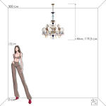 Превью фото №8  Подвесной светильник 10203/12+8 Mult Подвесной светильник LOFT IT Grace