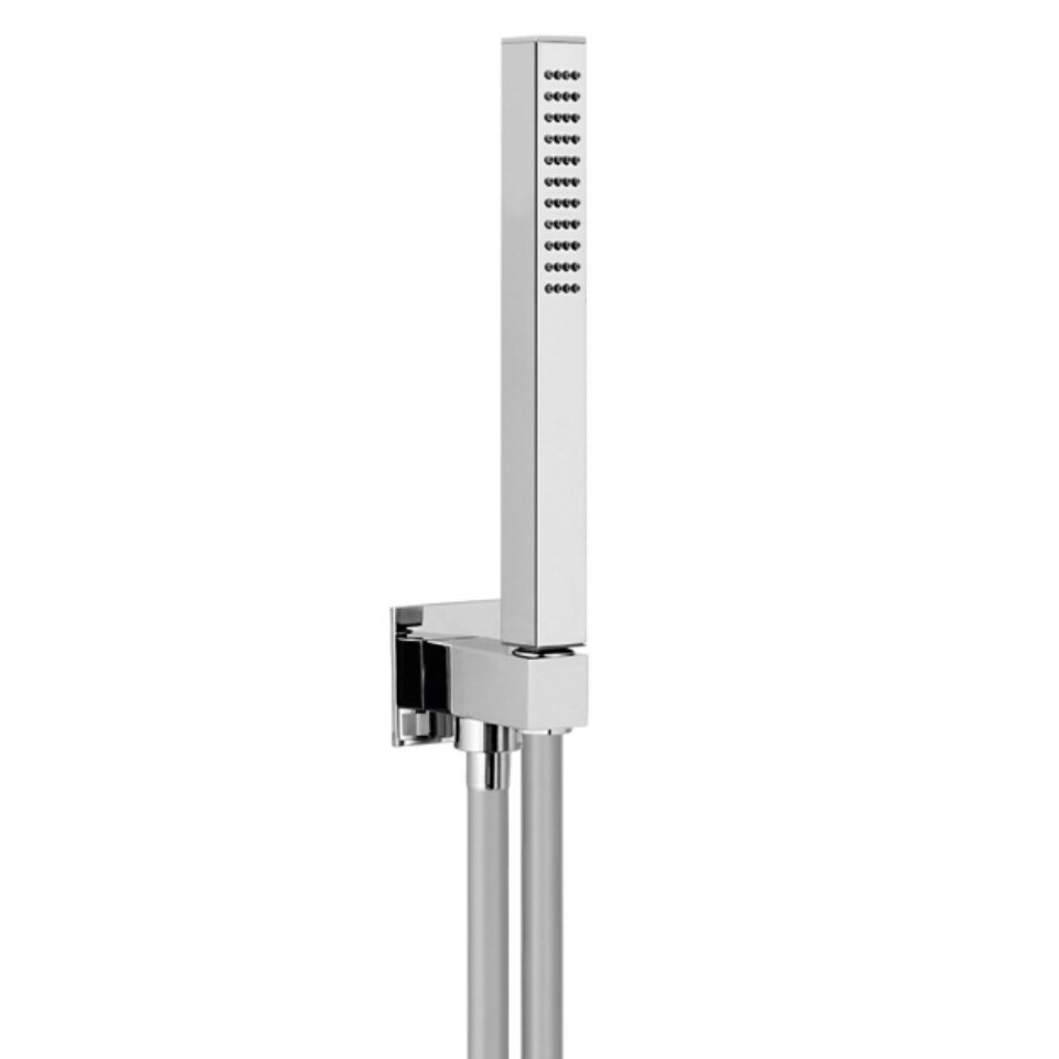 Фото №3  SD002BXX AQUAelite душевой гарнитур c лейкой из ABS пластика Никель шлифованный, 07Q