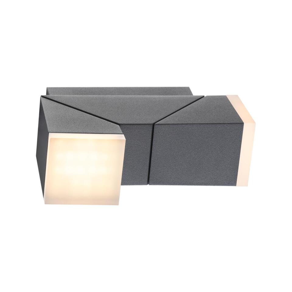 Фото №4  NOVOTECH 357829 STREET NT18 708 темно-серый Ландшафтный настенный светильник LED 3000К 12W 220-240V KAIMAS
