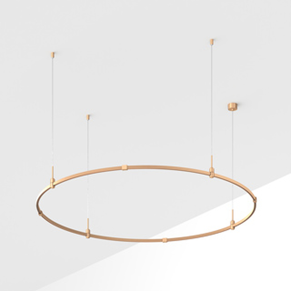 Фото №1  Arlight Основание ART-APRIORI-ROUND-HANG-R1800 (GD) ( IP20 Металл, 3 года)