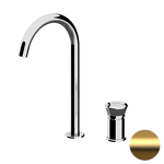 Превью фото №1  Смеситель для раковины Remer Element ET57LBG, золото брашированное
