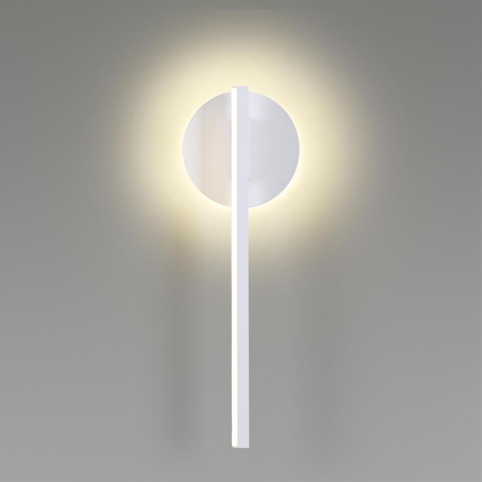 Фото №5  LUMION 5604/9WL LEDIO LN26 447 белый Настенный светильник LED 10W 3000К 220V ELERI