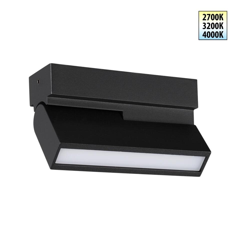Фото №6  NOVOTECH 359765 OVER NT25 398 черный Светильник накладной с перекл. цв. температуры IP20 LED 6W 180-265V 2700К/3200К/4000К EOS