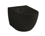 Превью фото №1  Биде 40373R Althea Cover Rimless Plus+Ton биде подвесное 52x36 см  Матовый черный Plus-Ton®