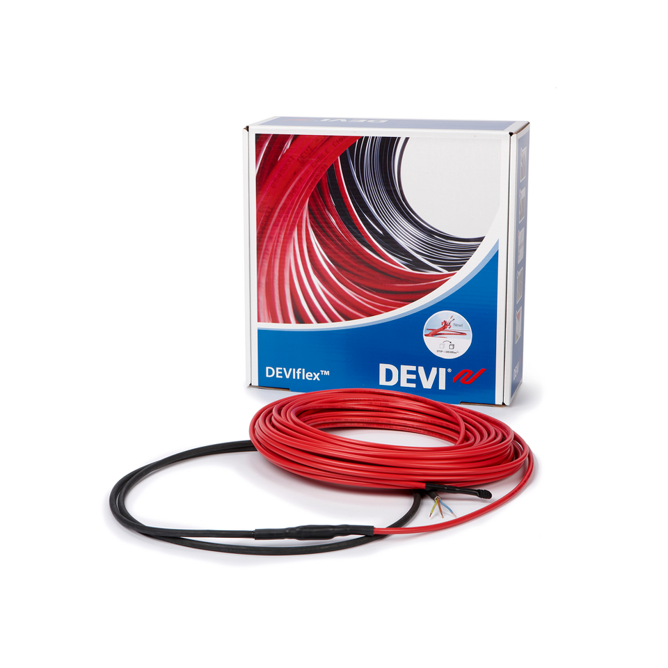 Фото №1  Нагревательный кабель DEVIflex™ 18T 1485 Вт 82 м