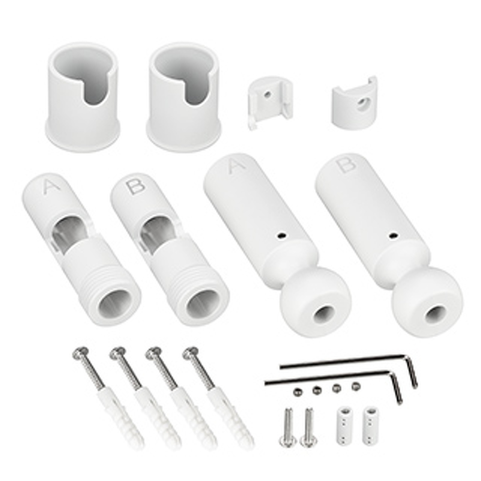 Фото №1  Arlight Крепление ARL-WAVE-1815-S-2-ENDCAP White ( Металл)