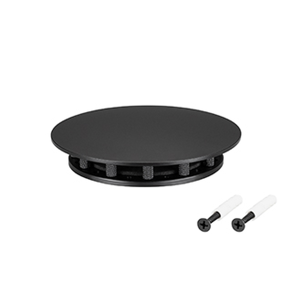 Фото №1  Arlight Крепление MOONLIGHT-BASE-ROUND-D13-S Black ( Металл)